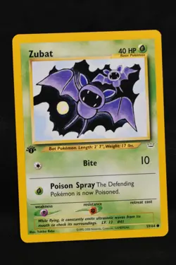 Zubat 1st Edition 59/64 NM Neo Revelation Regular Common Pokemon TCG Card - Image 3