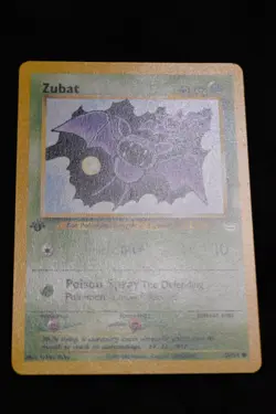 Zubat 1st Edition 59/64 NM Neo Revelation Regular Common Pokemon TCG Card - Image 4