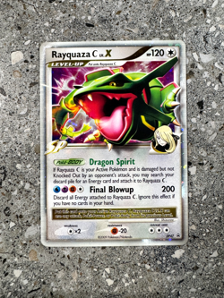 Pokemon TCG Cards Rayquaza C LV.X DP47 Promo Holo EXC-NM - Image 1