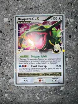 Pokemon TCG Cards Rayquaza C LV.X DP47 Promo Holo EXC-NM - Image 3