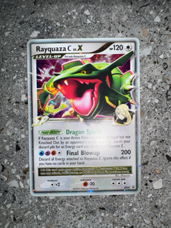 Pokemon TCG Cards Rayquaza C LV.X DP47 Promo Holo EXC-NM - Image 4
