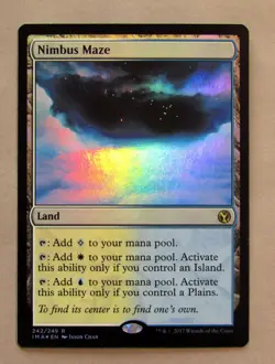 MTG NIMBUS MAZE Foil (X1) ICONIC MASTERS NM Never Played Pack Fresh Magic Card - Image 1