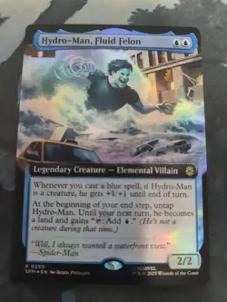 Hydro-Man, Fluid Felon (Extended Art) Marvel's Spider-Man Foil - Image 1