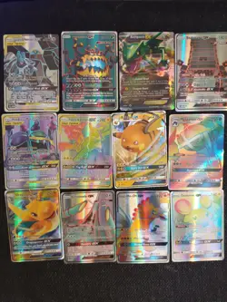 rainbow rare and other pokemon cards - Image 1