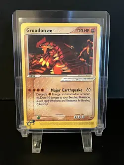 Groudon ex 002 Black Star Promo Pokemon Card - Image 1