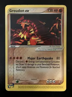 Groudon ex 002 Black Star Promo Pokemon Card - Image 2