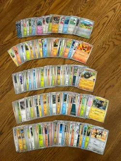 Pokemon Journey Together Bulk Lot 223 Cards Includes 20 Holo/Reverse Cards - Image 1