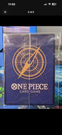 DRACULE MIHAWK ILLUSTRATION VOL. 4 ONE PIECE PROMO CARD SEALED ST12-003 SEALED - Image 2
