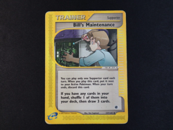 Bill's Maintenance 137/165 Non Holo Rare Pokemon Card Expedition Moderate Play - Image 1