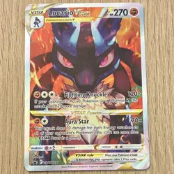 Lucario VSTAR SWSH291 SWSH: Sword & Shield Promo Cards Holo English - Image 1