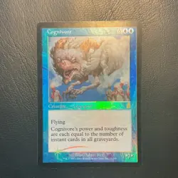 Wizards of the Coast Odyssey Cognivore #77/350 Blue Creature Rare Foil Eng 2001 - Image 1