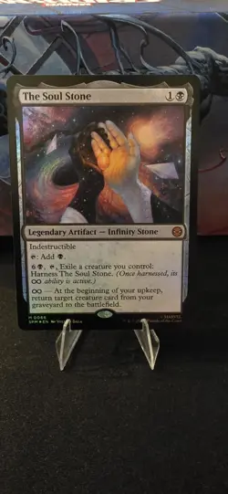 MTG - Foil - The Soul Stone - #66 - Marvel's Spider-Man (SPM) - Image 1