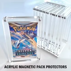 🔥Pokemon / Magic the Gathering- Booster Pack UV Protective Acrylic Display Case - Image 1