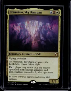Pramikon, Sky Rampart #47 (Foil) (NM) Commander 2019 C19 Magic MTG - Image 1