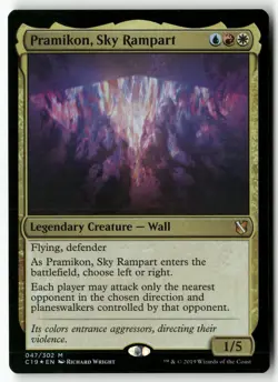 Pramikon, Sky Rampart 47 Commander 2019 Mythic Foil NM - Image 1
