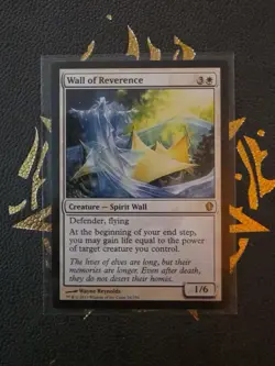 Magic The Gathering, Wall of Reverence, Commander 2013, Regular - Image 1