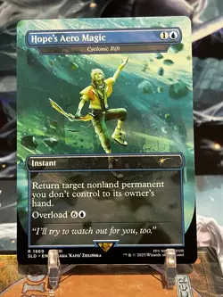 MTG | Hope's Aero Magic - Cyclonic Rift [Secret Lair FINAL FANTASY] NF - Image 1