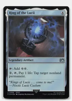 Ring of the Lucii 269 FOIL UC FINAL FANTASY Magic: The Gathering NM - Image 1