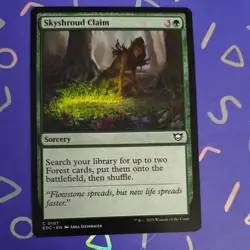 Skyshroud Claim #107 C MTG Lorwyn Eclipsed NM/M - Image 1