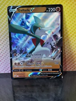Pokemon TCG: Gallade V SWSH258 Sword & Shield Promo - Image 1