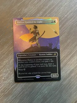 🔮 MTG: Haliya, Guided by Light (Borderless) Edge of Eternities Foil - Image 1