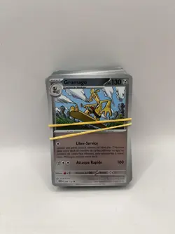 Lot De Cartes Pokemon Environ 100 Cartes Aleatoires - Image 1