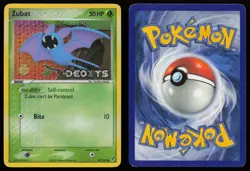 Zubat 83/107 Reverse Holo Stamp Common Deoxys Pokemon English MP - Image 3