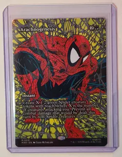 Arachnogenesis (Borderless) Marvel Eternal-Legal Regular - Image 1