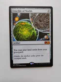 Crucible of Worlds Core Set 2019 Regular Mythic Rare NM - Image 1