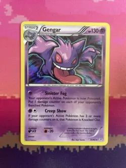 Pokemon Cards Gengar Generations Holo Rare 35/83 Near Mint - Image 1