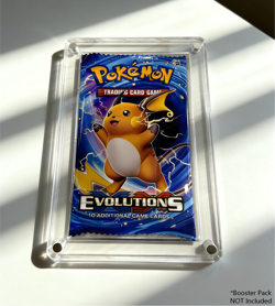 🔥🔥Acrylic Magnetic Booster Pack Protective Display Case Pokemon Magic Yugioh 820650815898 - Image 1