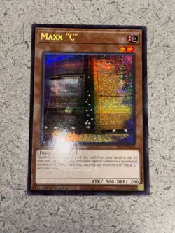Maxx "C" (PSR) SBC2-ENI28 Speed Duel: Battle City Finals 1st Edition - Image 2