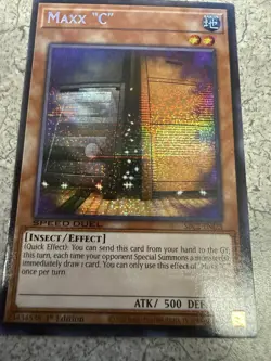 Maxx "C" (PSR) SBC2-ENI28 Speed Duel: Battle City Finals 1st Edition - Image 4