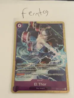 One Piece El Thor Promo Best Selection Vol 6 NM Ships Same Day - Image 1