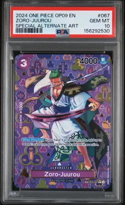 Namco One Piece CCG Zoro-Juurou OP05-067 SP Foil EN OP05 - Image 1