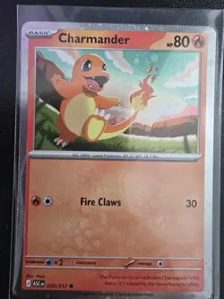 Pokemon TCG Charmander 020/217 Ascended Heroes Cosmos Holo Promo NM - Image 1