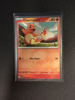 Pokemon TCG Ascended Heroes Charmander 020/217 Cosmos Holo Promo - Image 1