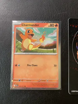Pokemon TCG - Ascended Heroes - Charmander - 020/217 - Cosmos Holo with Sticker - Image 2