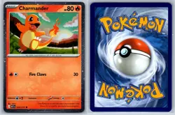Charmander (Cosmos Holo) Ascended Heroes 020/217 Pokemon Card NM - Image 3