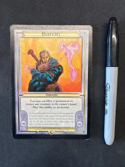 MTG Oversized BARRIN LP (1565) Graded Power - Image 1