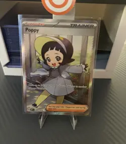Pokemon TCG Poppy 220/197 Sv03 Obsidian Flames Ultra Rare Holo English - Image 1
