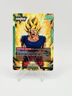 Dragon Ball Super Fusion World FB05 Son Goku Leader card - Image 1