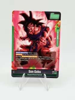 Dragon Ball Super Fusion World FB05 Son Goku Leader card - Image 2