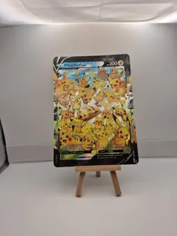 Pikachu V-Union Holo Promo Sword & Shield Promo Pokemon MP (Jumbo Card) - Image 1
