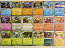 Pokemon Destined Rivals Complete Holo Rare Bundle Lot - All 18 Cards - Image 1