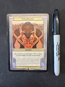 MTG Oversized MULTANI MP (1570) Graded Power - Image 1
