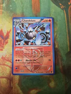 Chandelure 16/116 Plasma Freeze Holo Rare Pokemon Card NM - Image 1
