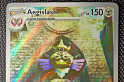 2023 Aegislash 210/182 Paradox Rift Illustration Rare Pokemon TCG Trading Card - Image 3