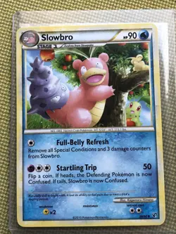 Slowbro 38/90 HGSS Undaunted Pokemon Card TCG NM - Image 1
