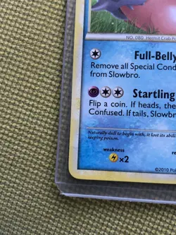 Slowbro 38/90 HGSS Undaunted Pokemon Card TCG NM - Image 5